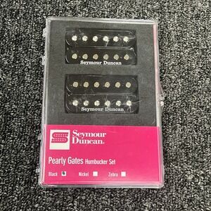 SEYMOUR DUNCAN SH-PG1 Pearly Gates Humbucker PICKUP SET Black Les Paul NEW